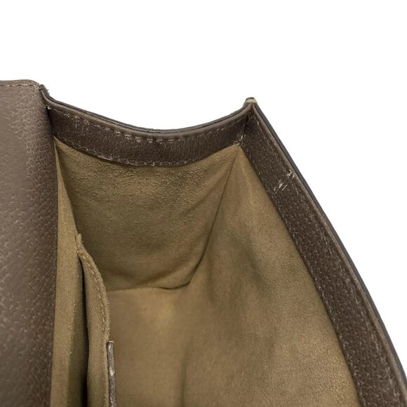 GUCCI Padlock Small/Guccitian Beige Ebony Multi PVC Leather 632-080925 - Picture 12 of 14